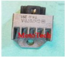 Bộ nạp ắc quy Honda chính hãng lắp cho xe Click