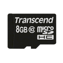 Transcend MicroSDHC 8GB (Class 10)