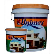 Sơn nước ngoại thất cao cấp bóng mờ Unimax Super 3.8L