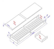 Khay cáp STANDA KC 50x100