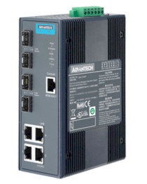 Advantech EKI-2748FI - switch công nghiệp 4Gx+4SFP Managed