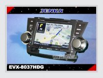 Đầu đĩa có màn hình JENKA EVX-8037HDG GPS Navigation for TOYOTA Highlander 
