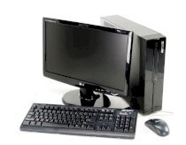 Máy tính Desktop FPT ELEAD S875 (Intel Core 2 Duo E7500 2.93Ghz, RAM 2GB, HDD 320GB, VGA GMA X4500, PC DOS, LCD 18.5inch)