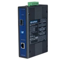 Advantech EKI-2741F-AE 10/100/1000TX to SFP Type Fiber Optic Gigabit Industrial Media Converter