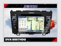 Đầu đĩa có màn hình JENKA DVX-8897HDG GPS Navigation For HONDA CR-V