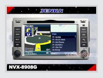 Đầu đĩa có màn hình JENKA NVX-8908G GPS Navigation For HUYDAI Santafe