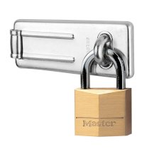 Pad cửa bằng thép kết hợp khóa chìa Master Lock 140703EURD