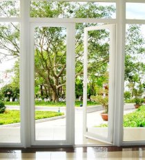 Cửa đi 2 cánh mở quay SAMWONdoorwindows