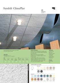 Tấm trần sợi khoáng USG - Sandrift ClimaPlus