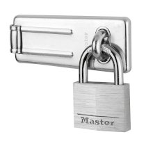 Pad cửa bằng thép kết hợp khóa chìa Master Lock 9140703EURD