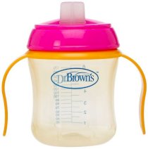 Ca tập uống chống chảy Dr Brown 180ml không BPA BB0633