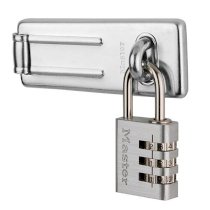 Pad cửa bằng thép kết hợp khóa chìa Master Lock 7630703EURD