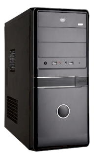 NguyenducPC NDC3 (Intel Celeron E3400 2.6GHz, RAM 1GB, HDD 320GB, VGA Onboard, PC Dos, không kèm màn hình)