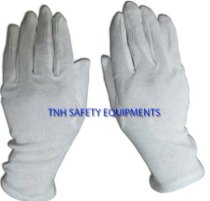 Găng tay dệt kim trắng TNH-7