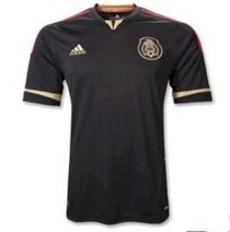 Áo bóng đá Mexico away màu đen