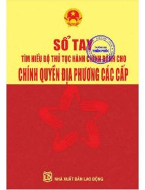 Sổ tay tìm hiểu bộ thủ tục hành chính (dành cho chính quyền đại phương các cấp)