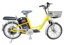 Xe đạp điện Hitasa Min-08 (Vàng)