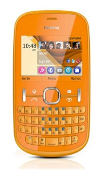 Nokia Asha 201 Orange