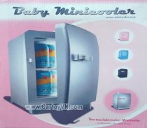 Tủ lạnh mini dùng trên xe hơi  CARLIFE Baby Minicooler