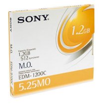 Sony EDM1200C MO 1.2GB R/W 2X 5.25" Magneto Optical Disk