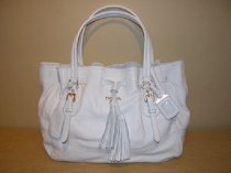 Prada Handbag White Leather TX06