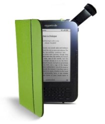 Kindle Lighted Leather Cover (Màu xanh)