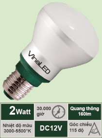 Đèn Led búp VinaLed 2W