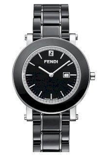 Đồng hồ Fendi Diamond & Ceramic Round GH234