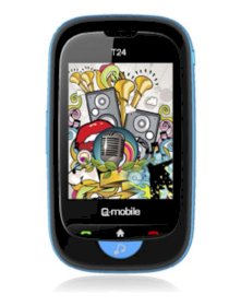 Q-mobile T24 Black Blue