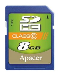 Apacer SDHC 8GB (Class 6)