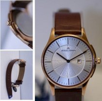 Đồng hồ đeo tay Jacques Leman London brown leather