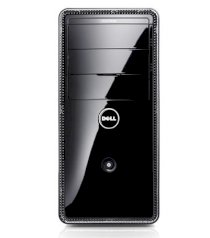 Máy tính Desktop Dell Inspiron 518 (Intel Core 2 Quad Q9300 2.5GHz, 2GB RAM, 500GB HDD, VGA Intel GMA 3100, Không kèm màn hình)