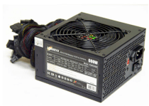 logisys 600W Black 120mm Dual-Ball Bearing Fan P4/P8 Sli Ready ATX PSU PS600XBK12
