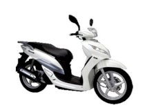 Sym Shark 125 Trắng