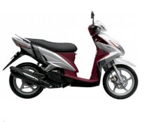 Yamaha Luvias 125cc 2010 (Trắng Ánh Kim)