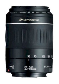 Lens Canon EF-S 55-200mm F4-5.6 USM