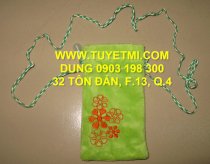 Túi đựng điện thoại thêu hoa T04