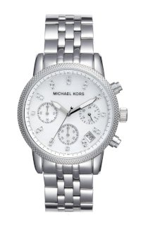 Đồng hồ Michael Kors 'White Mother of Pearl' Chronograph