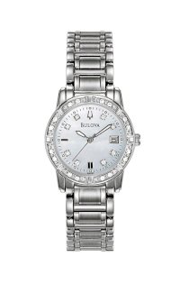 Đồng hồ Bulova Watch, Women's Stainless Steel Bracelet 96R105