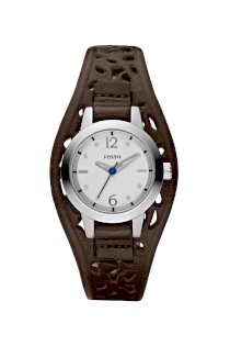 Đồng hồ Fossil Watch, Women's Brown Leather Strap JR1258