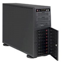 SuperWorkstations SW7046A-T (Intel Xeon E5649 2.53GHz, Up to 48GB RAM, 8 x 3.5 HDD, Power supply 865W, Windows 7 Ultimate, Không kèm màn hình)