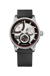Đồng hồ Hugo Boss Watch, Men's Automatic Black Silicone Strap 1512596