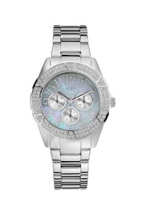 Đồng hồ Guess Watch, Women's Stainless Steel Bracelet 40mm U12510L1