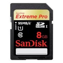 SanDisk SDHC Extreme Pro 8GB (Class 10)