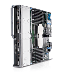 Server Dell PowerEdge M710 Blade Server X5690 (Intel Xeon X5690 3.46GHz, RAM 4GB, HDD 320GB, OS Windows Sever 2008)