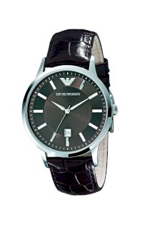 Đồng hồ Emporio Armani Watch, Men's Brown Leather Strap AR2413