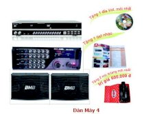 Dàn Máy 4 ( - Đầu Arirang 36k - Ampli Roland 702i - Loa BMB )