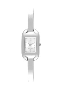 Đồng hồ Nine West Watch, Women's Silver Tone Strap NW-1141SVSB