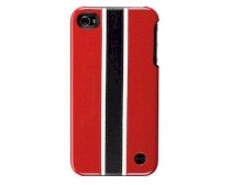 Trexta Snap On Racing Series WBW on Red iPhone 4