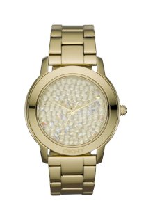 Đồng hồ DKNY Watch, Women's Gold Ion Plated Stainless Steel Bracelet NY8437